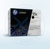 TONER HP CE255X (55X)  CP3015 NEGRO 12.5KPG 