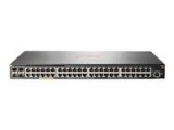 Switch HPE Aruba 2930F, 48 RJ-45 GbE, 4 SFP, PoE.  Capacidad Switching 104 Gbps, rendimiento 77.4 Mpps, procesador Dual Core ARM Cortex A9 1016 MHz, memoria 1GB DDR3 SDRAM, buffer de 12.38 MB, 4 GB eMMC.